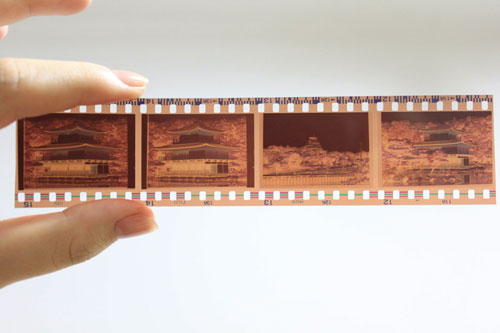 Old fashioned camera film