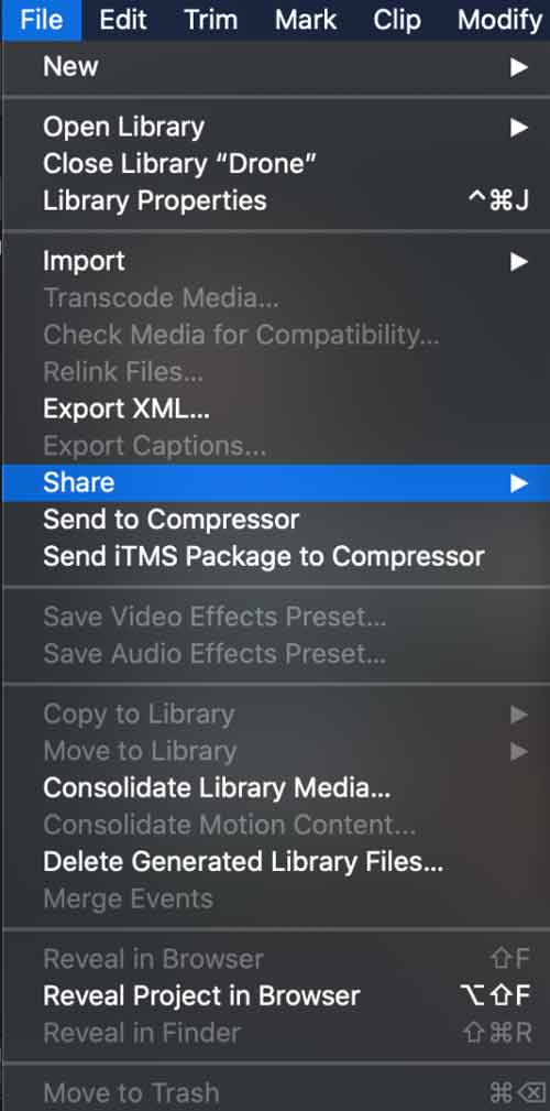 How to export a high-resolution movie in Final Cut Pro X
