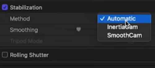 How to stabilise footage in Final Cut Pro X