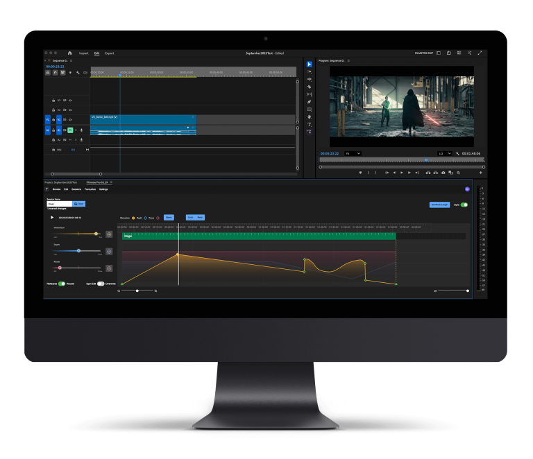 Filmstro on Premiere Pro